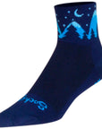 SockGuy Classic Midnight Socks - 3" Black Small/Medium