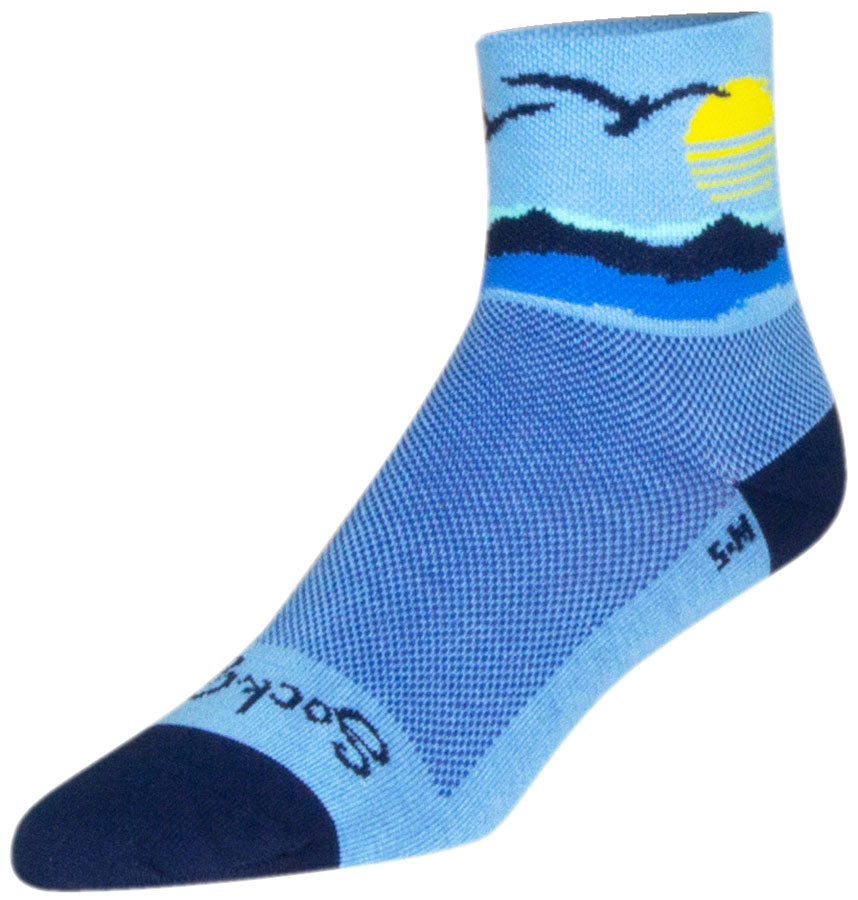 SockGuy Classic Migration Socks - 3&quot; Blue Small/Medium