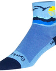 SockGuy Classic Migration Socks - 3" Blue Small/Medium
