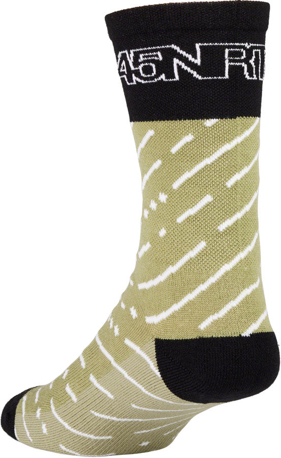 45NRTH Snow Band Midweight Wool Sock - Sage/Rosin Medium - The Bike Hub
