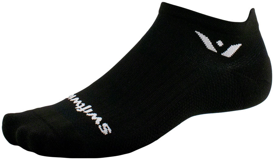 Swiftwick Aspire Zero Tab Socks - Black Medium