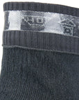 SealSkinz Mautby Waterproof Ankle Socks - Black/Gray Large