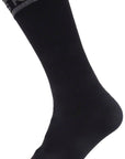 SealSkinz Scoulton Waterproof Mid Socks - Black/Gray X-Large