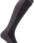 SealSkinz Worstead Waterproof Knee Socks - Black/Gray X-Large