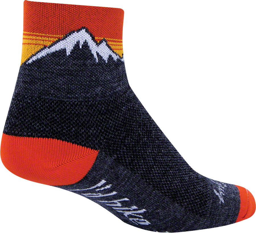 SockGuy Wool Hiker Socks - 3&quot; Black Small/Medium