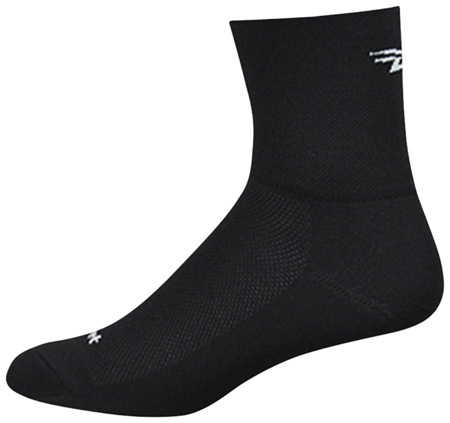DeFeet Aireator 3&quot; D-Logo Socks 9.5-11.5 Black