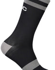 POC Lure MTB Socks - Black/Gray Medium