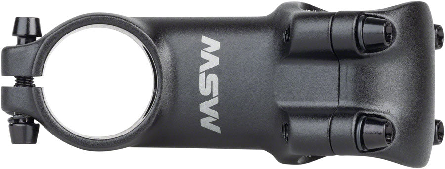 MSW 25 Stem - 70mm 31.8 Clamp +/-25 1-1/8&quot; Aluminum Black