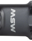 MSW 25 Stem - 70mm 31.8 Clamp +/-25 1-1/8" Aluminum Black