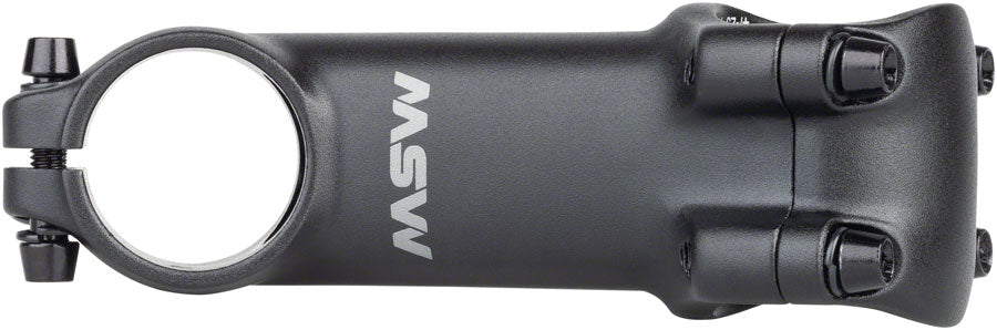 MSW 25 Stem - 90mm 31.8 Clamp +/-25 1-1/8&quot; Aluminum Black
