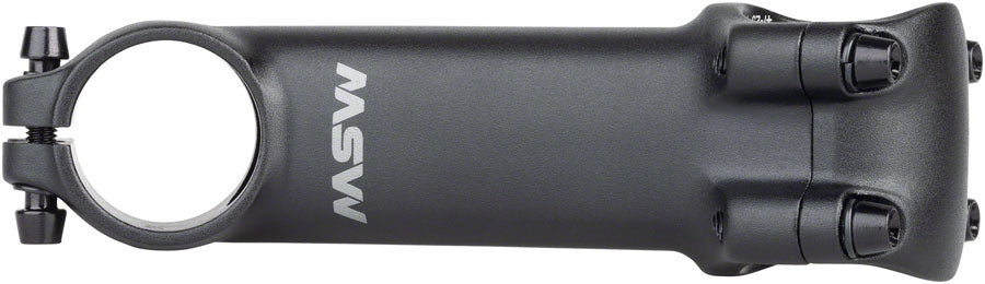 MSW 25 Stem - 110mm 31.8 Clamp +/-25 1-1/8&quot; Aluminum Black