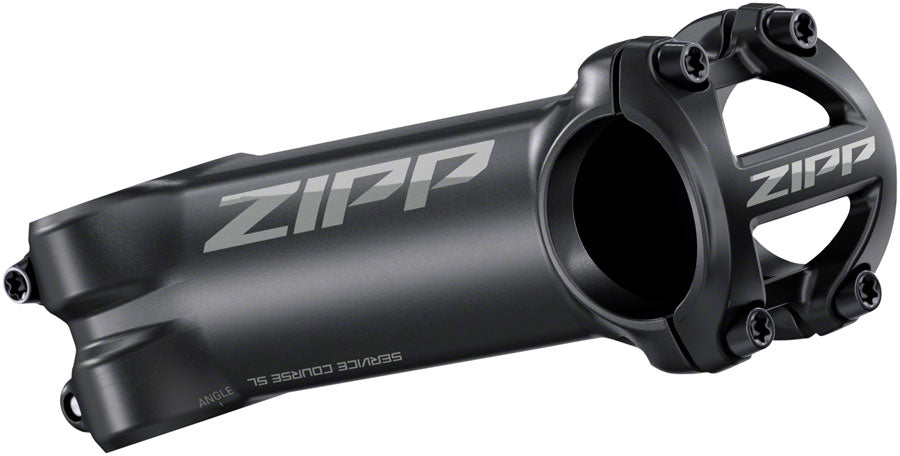 Zipp Service Course SL-OS Stem - 110mm 31.8 Clamp 6 deg 1-1/4&quot; Aluminum Matte BLK B2