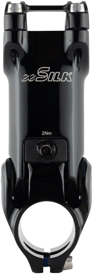 Cane Creek eeSilk Stem - 80mm 31.8mm -6 1 1/8&quot; Alloy Black w/o Comp Switch