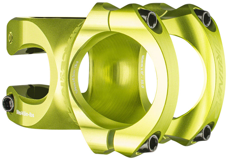 RaceFace Turbine R 35 Stem - 40mm 35mm Clamp +/-0 1 1/8&quot; Green