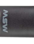 MSW 17 Stem - 90mm 31.8 Clamp +/-17 1 1/8" Aluminum Black