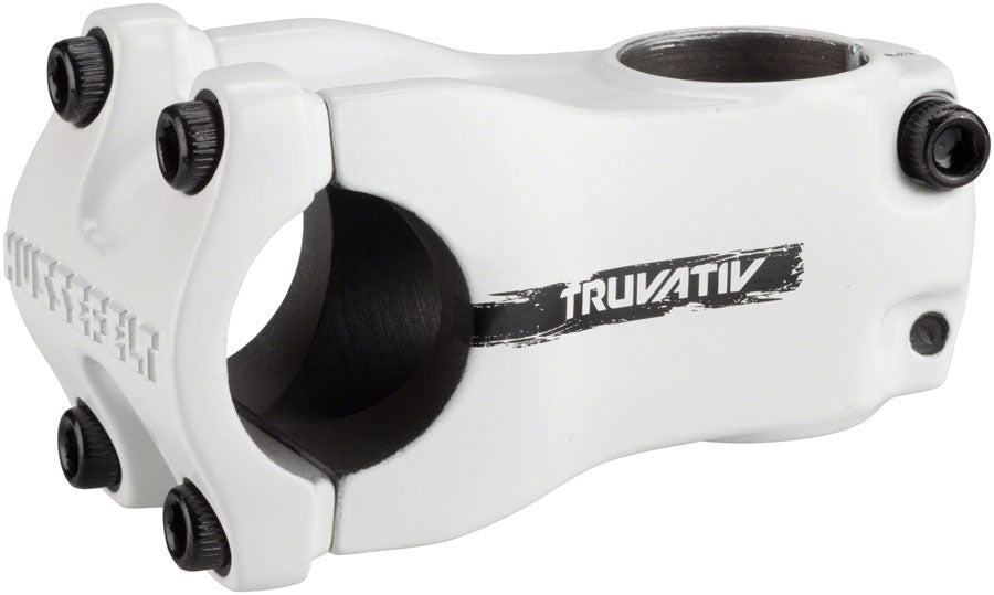 TruVativ Hussefelt Stem - 60mm 31.8 Clamp +/-0 1 1/8&quot; Aluminum White