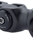 Kalloy 820 Stem - 90mm 25.4 Clamp Adjustable 1 1/8" Aluminum Black