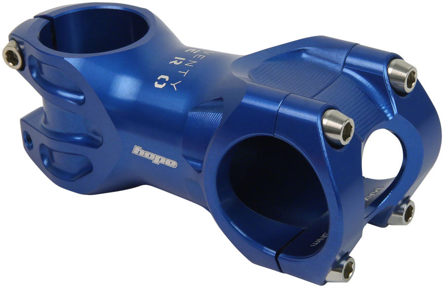 Hope XC Stem - 70mm 31.8 Clamp +/-0 1 1/8&quot; Blue