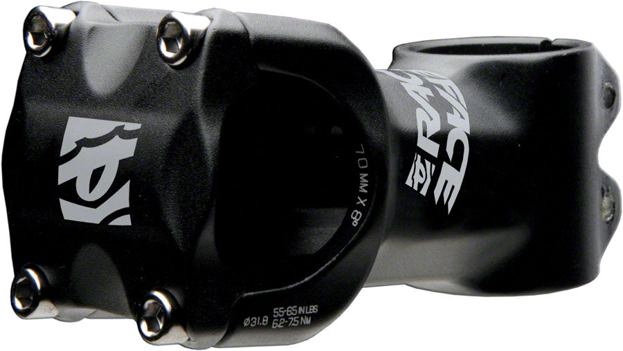 RaceFace Ride XC Stem - 70mm 31.8 Clamp +/-6 1 1/8&quot; Aluminum Black