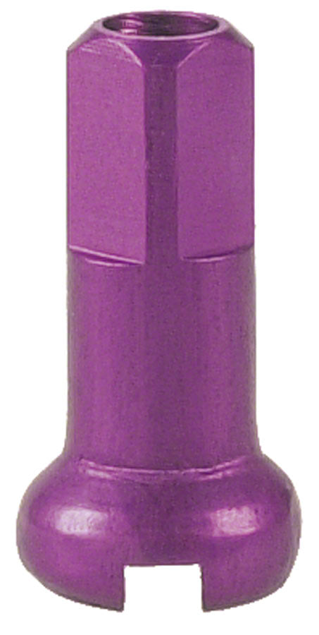 DT Swiss Standard Spoke Nipples - Aluminum 2.0 x 12mm Purple Box of 100