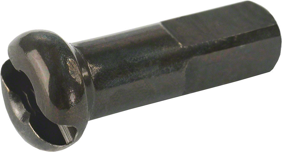 DT Swiss Pro Lock Spoke Nipples - Brass 2.0 x 12mm Black Box of 100
