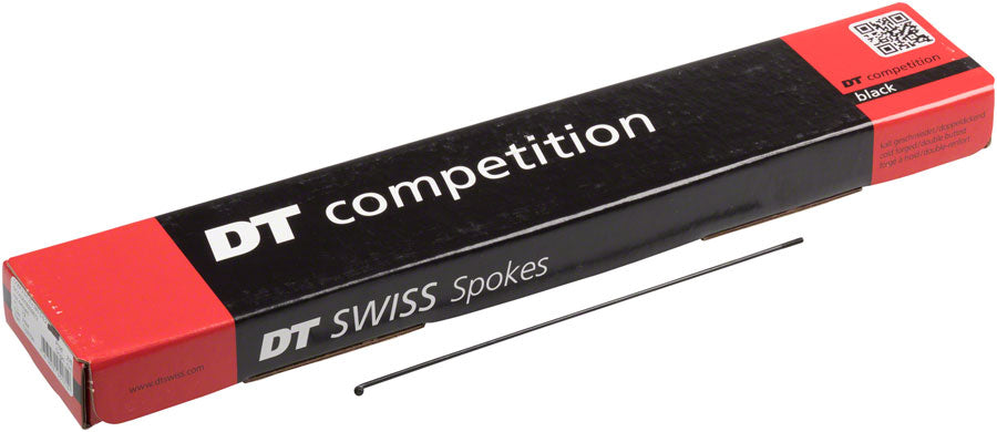 DT Swiss Competition Spoke: 2.0/1.8/2.0mm 264mm J-bend Black Box of 100 - The Bike Hub