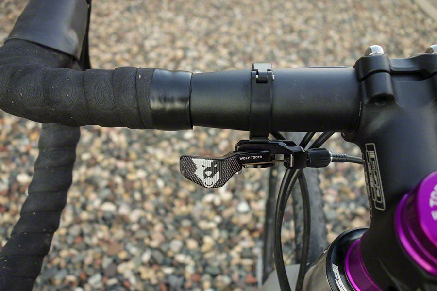Wolf Tooth ReMote Dropper Lever with 31.8mm Clamp for Dropbars