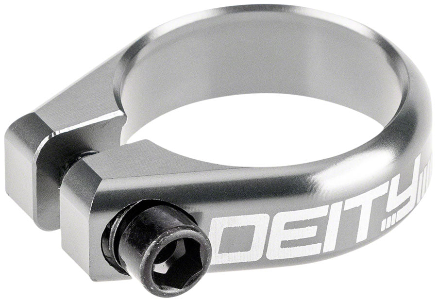 Deity Circuit Seatpost Clamp 36.4mm Platinum