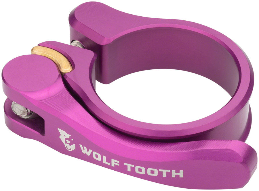 Wolf Tooth Components Quick Release Seatpost Clamp - 28.6mm Purple