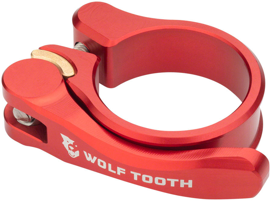Wolf Tooth Components Quick Release Seatpost Clamp - 28.6mm Red