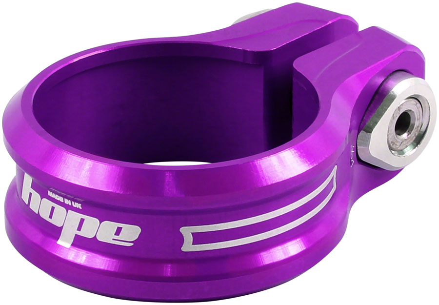 Hope Seat Seatpost Clamp - 31.8mm Purple