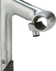 Zoom HE 1" Quill Stem - 80mm 25.4 Clamp -17 22.2-24tpi Quill Aluminum Silver