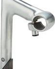 Zoom HE 1" Quill Stem - 100mm 25.4 Clamp -17 22.2-24tpi Quill Aluminum Silver