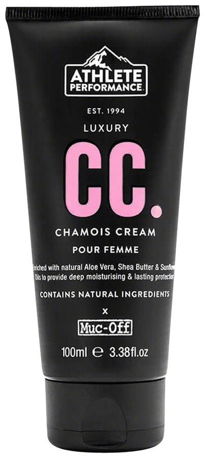 Athlete Performance by Muc-Off Womens Luxury CC Chamois Cream: 100ml Tube