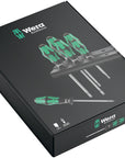 Wera 334/6 Rack Screwdriver Set - Kraftform Plus Lasertip and Rack