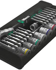 Wera 8100 SB 6 Zyklop Speed Ratchet Set - 3/8" Drive Metric