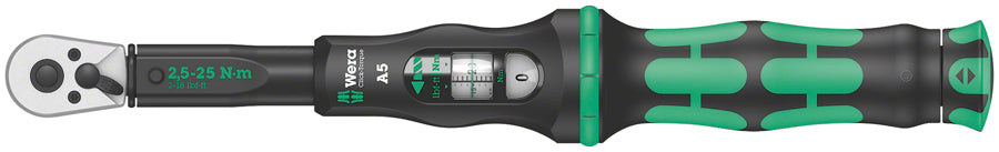 Wera Click-Torque A 5 Torque Wrench - with Reversible Ratchet 1/4&quot;