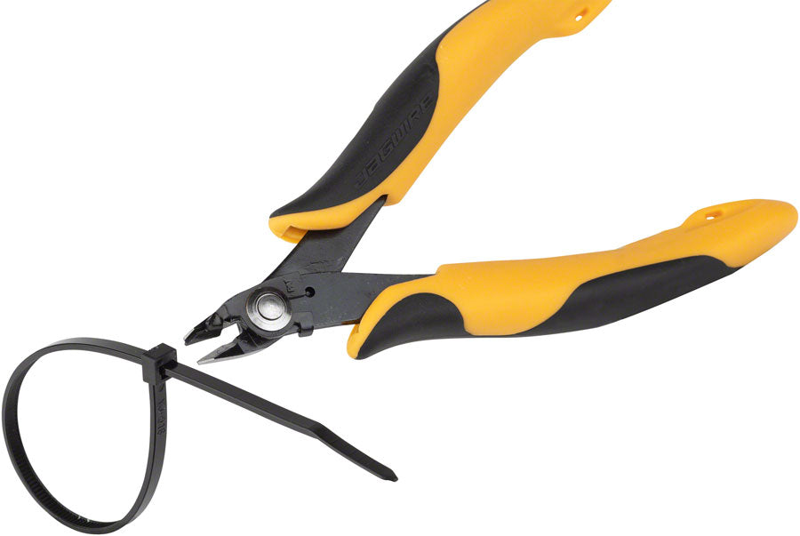 Jagwire Sport Zip-Tie Flush Cutter with Holding Function Yellow/Black