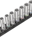 Wera Belt B Deep 1 socket set - 3/8" drive 9 pieces