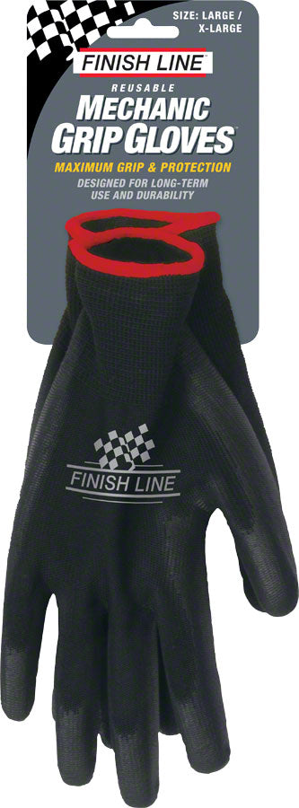 Finish Line Mechanics Grip Gloves LG/XL