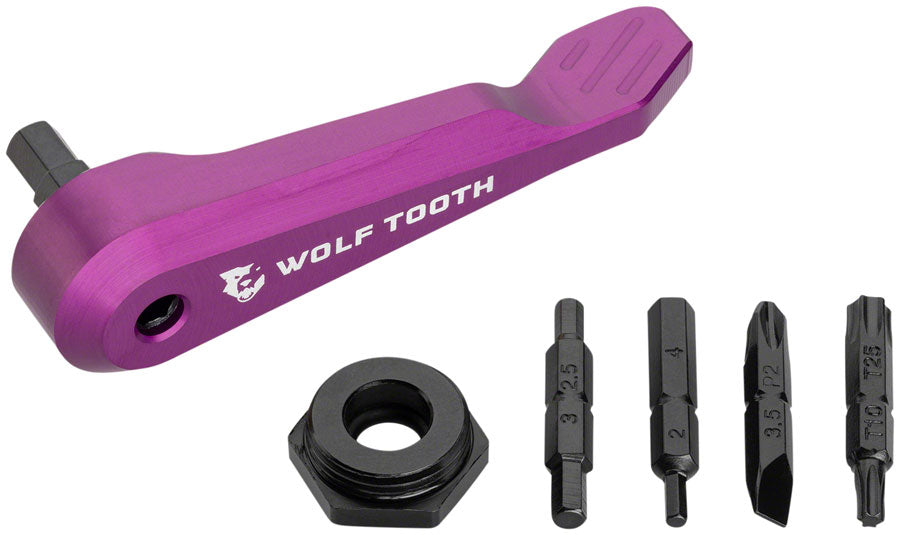 Wolf Tooth Components Axle Handle Multi-Tool Purple
