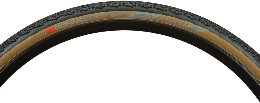 Donnelly Sports XPlor MSO Tire - 700 x 40 Tubeless Folding Black/Tan