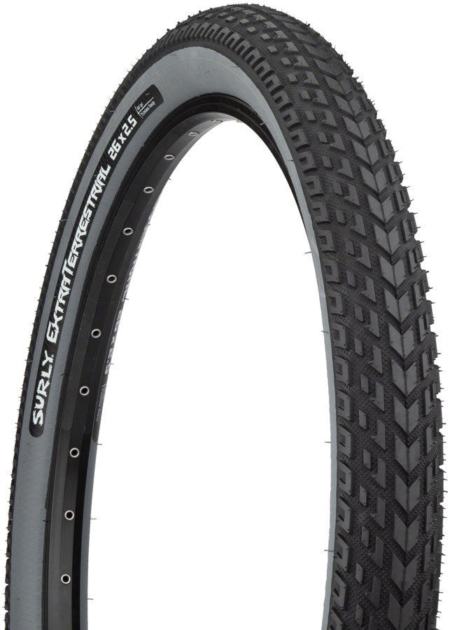 Surly ExtraTerrestrial Tire - 26 x 2.5 Tubeless Folding Black/Slate 60tpi