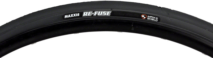 Maxxis Re-Fuse Tire - 700 x 23 Clincher Folding Black Single MaxxShield