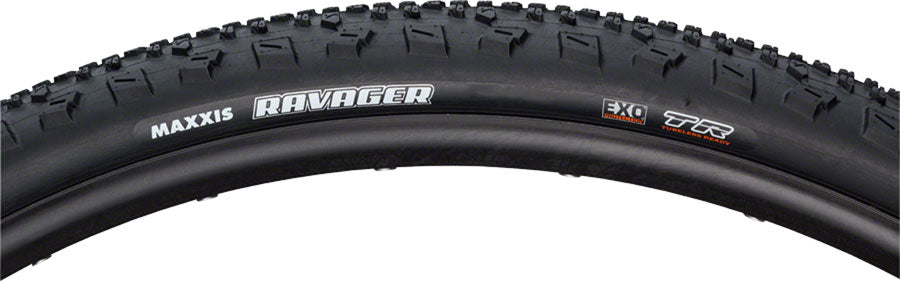 Maxxis Ravager Tire - 700 x 50 Tubeless Folding Black Dual EXO