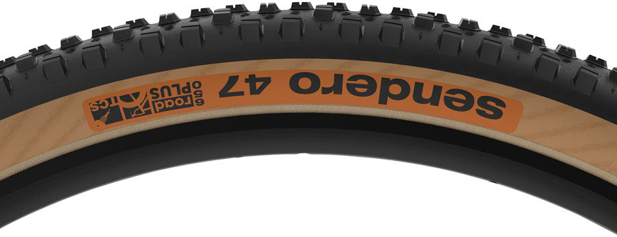 WTB Sendero Tire - 650b x 47 TCS Tubeless Folding Black/Tan