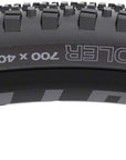 WTB Raddler Tire - 700 x 44 TCS Tubeless Folding Black Light Fast Rolling