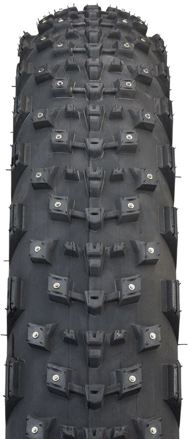 45NRTH Dillinger 4 Tire - 27.5 x 4.0 Tubeless Folding BLK 60 TPI 168 Carbide Steel Studs