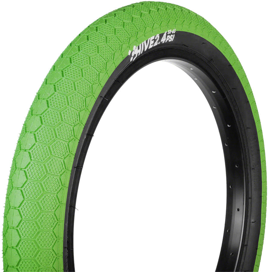 Stolen Hive Tire - 20 x 2.4&quot; Green/Black