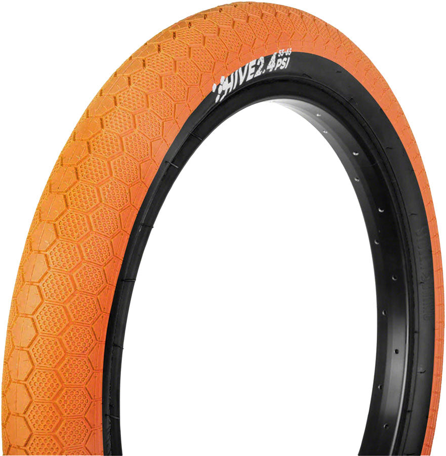 Stolen Hive Tire - 20 x 2.4&quot; Neon Orange/Black